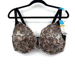 Playtex 4848 Love My Curves Incredibly Smooth Full Figure Underwire Bra 42DDD ta
